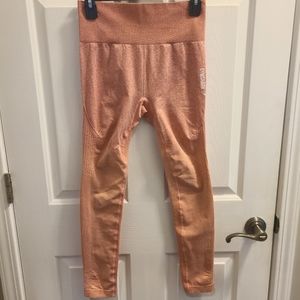 GymShark High Waisted Pink Leggings Small